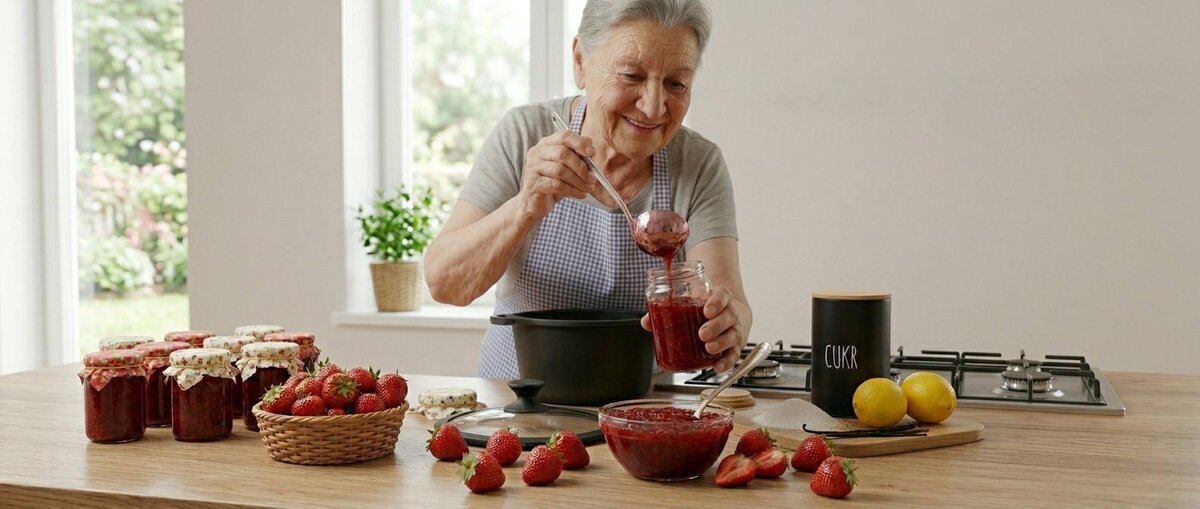 DOMÁCÍ JAHODOVÝ DŽEM: RECEPT JAKO OD BABIČKY