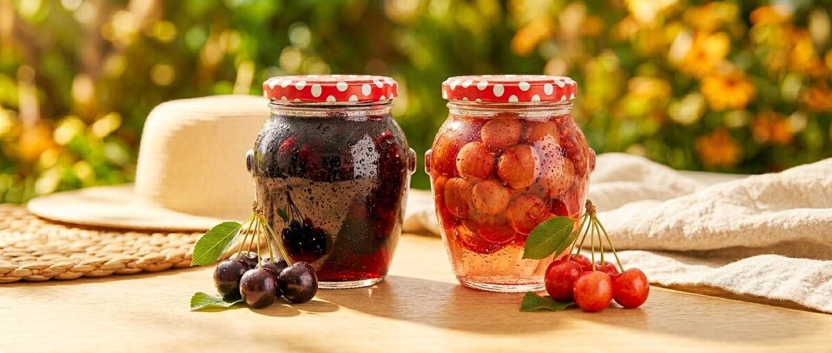 TŘEŠŇOVÝ A VIŠŇOVÝ KOMPOT: OSVĚDČENÝ RECEPT NA LETNÍ ZAVAŘOVÁNÍ 
