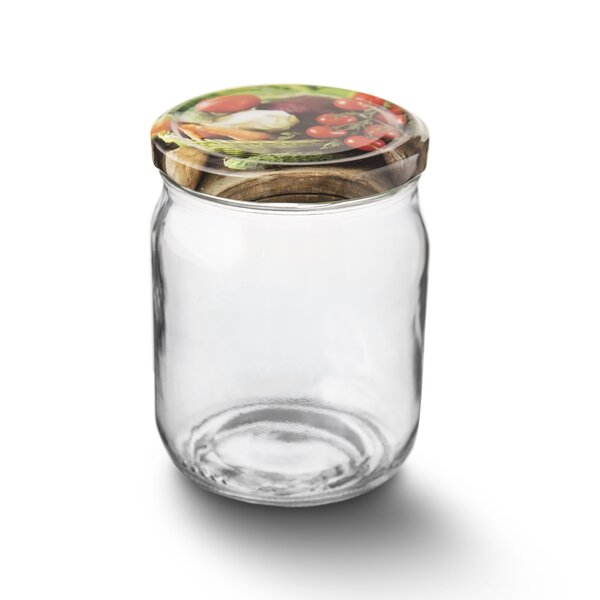 Zavařovací sklenice s víčkem 0,5 l