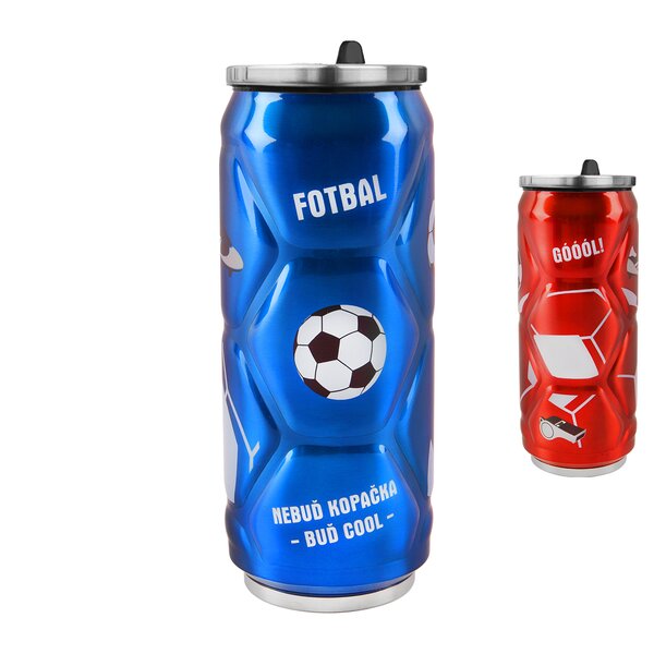 Termoska plechovka FOTBAL 0,5 l