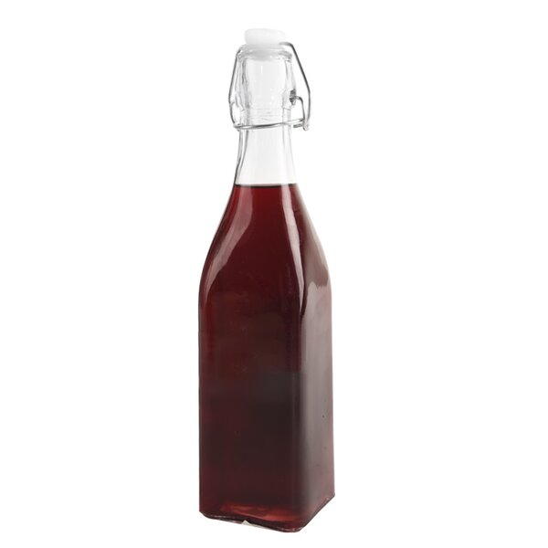 Láhev s klip uzávěrem 1 l