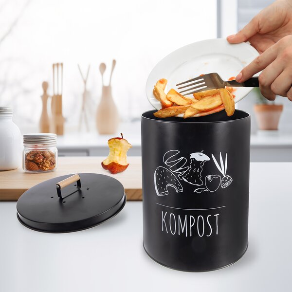 Domácí kompostér BLACK 8 l