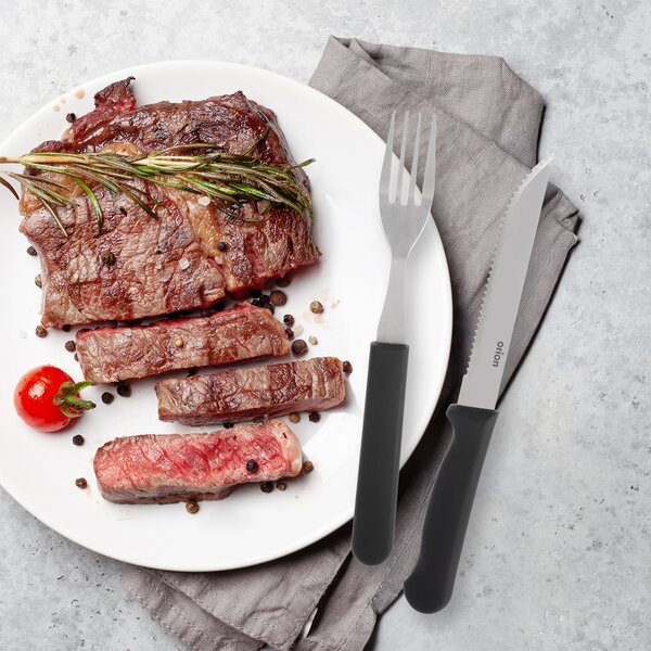 Steak set nůž s vidličkou 