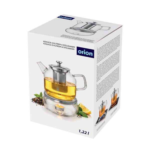 Konvice s filtrem a stojánkem 1,22 l