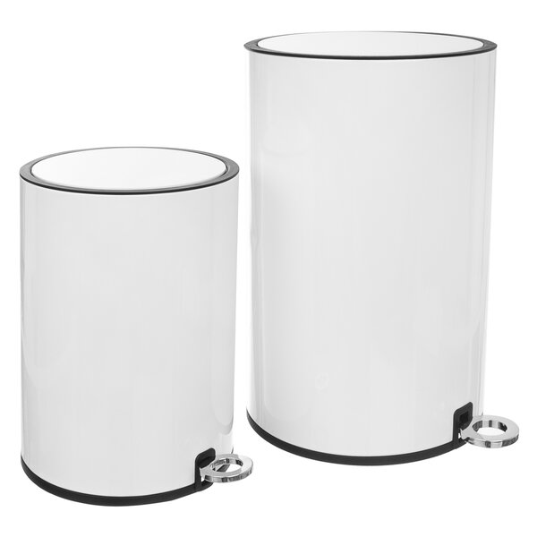 Odpadkový koš WHITE 6 l