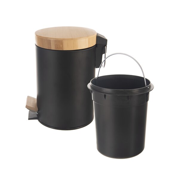 Odpadkový koš BLACK 3 l