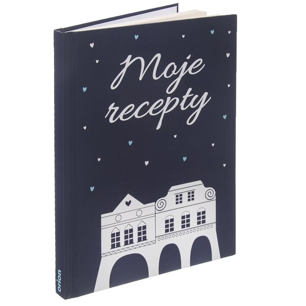 Kniha na recepty DOMKY 