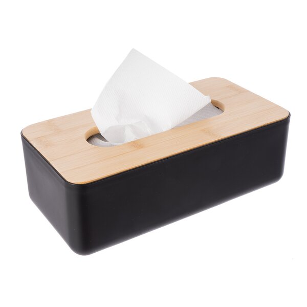 Box na papírové kapesníky BLACK