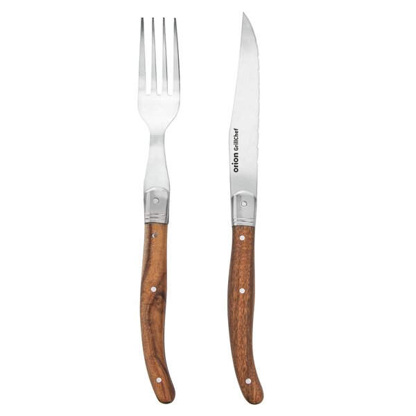 Steak set nůž s vidličkou