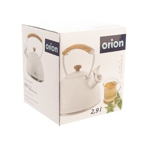 Čajník s píšťalou WHITELINE 2,9 l