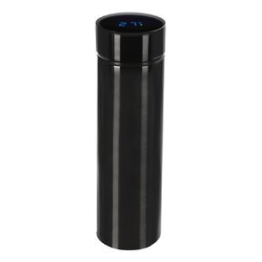 Termoska s teploměrem 0,45 l černá