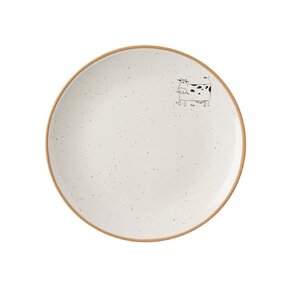Dezertní talíř STATEK kráva pr. 19,5 cm
