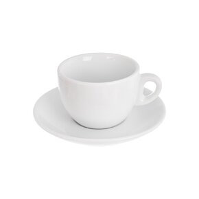 Hrnek s podšálkem MONA cappuccino 0,21 l 2 ks