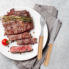 Steak set nůž s vidličkou 