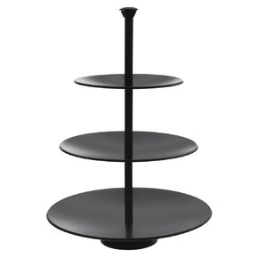 Servírovací stojan BLACK 3 patra