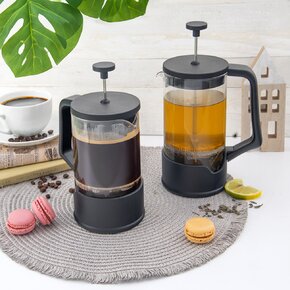 Konvička french press BLACK 0,4 l