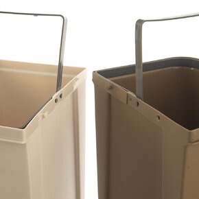 Odpadkový koš na tříděný odpad Dust 2x10 l