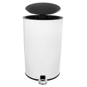Odpadkový koš WHITE 6 l