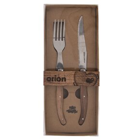 Steak set nůž s vidličkou