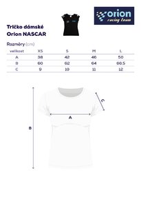 Tričko dámské Orion NASCAR vel. S