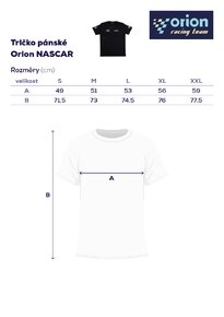 Tričko pánské Orion NASCAR vel. S